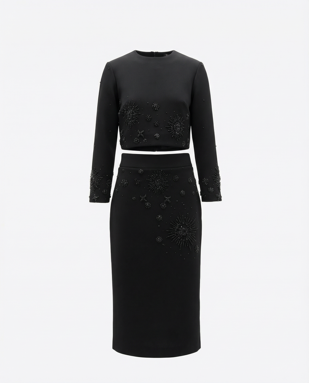 Moonlit Co-ord Set — full look artisanal occasion wear — House of NSJ