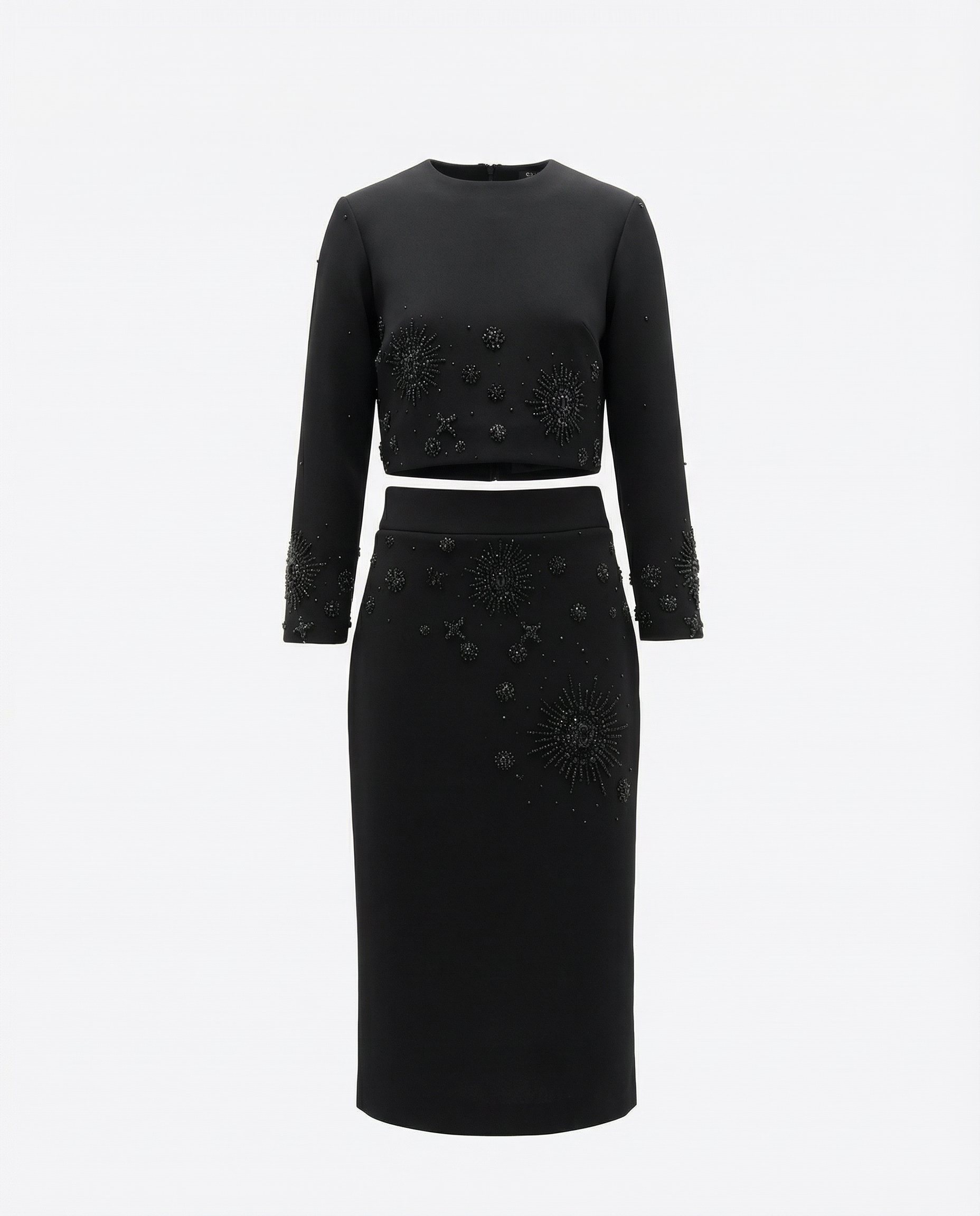 Moonlit Co-ord Set — full look artisanal occasion wear — House of NSJ