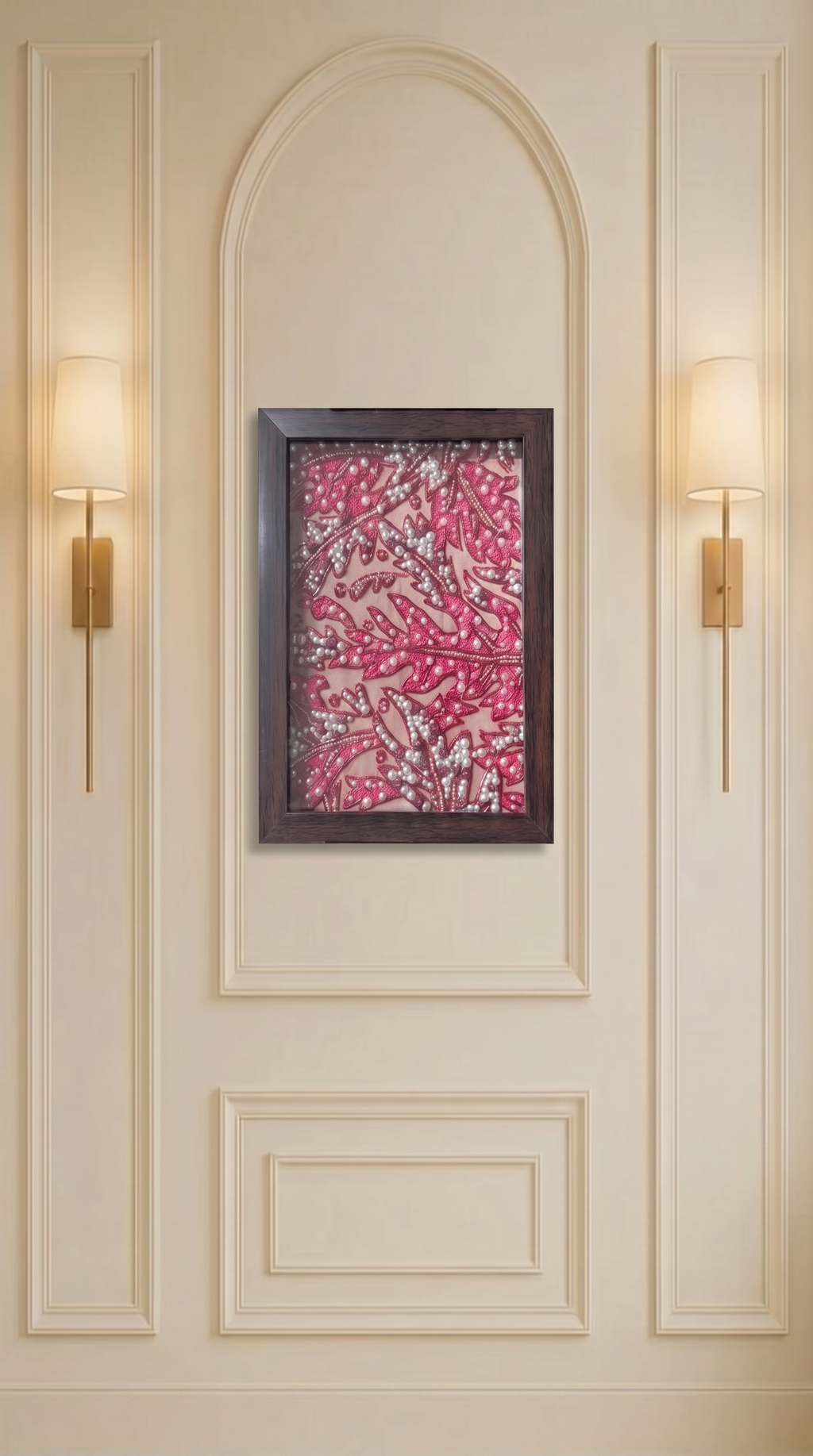Blush Arch Photo Frame