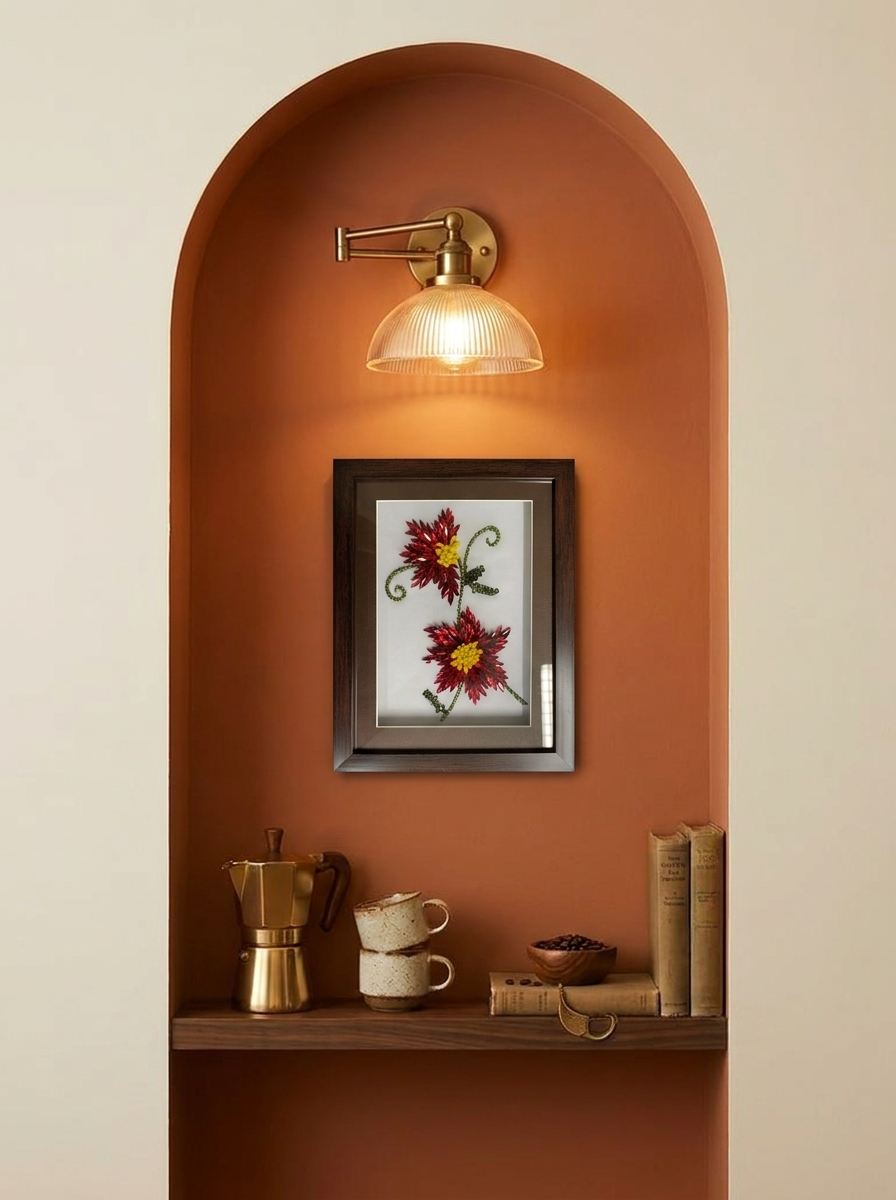 Ember Bloom Photo Frame