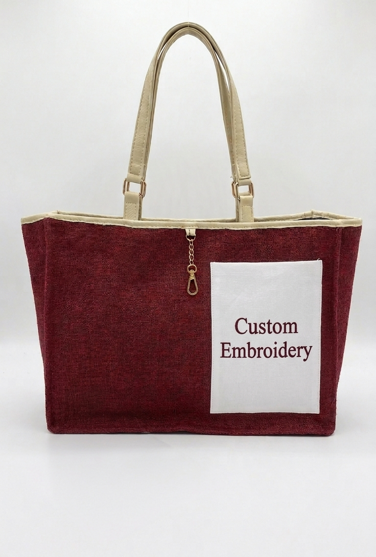 Red Switch Tote — bold red statement bag — House of NSJ
