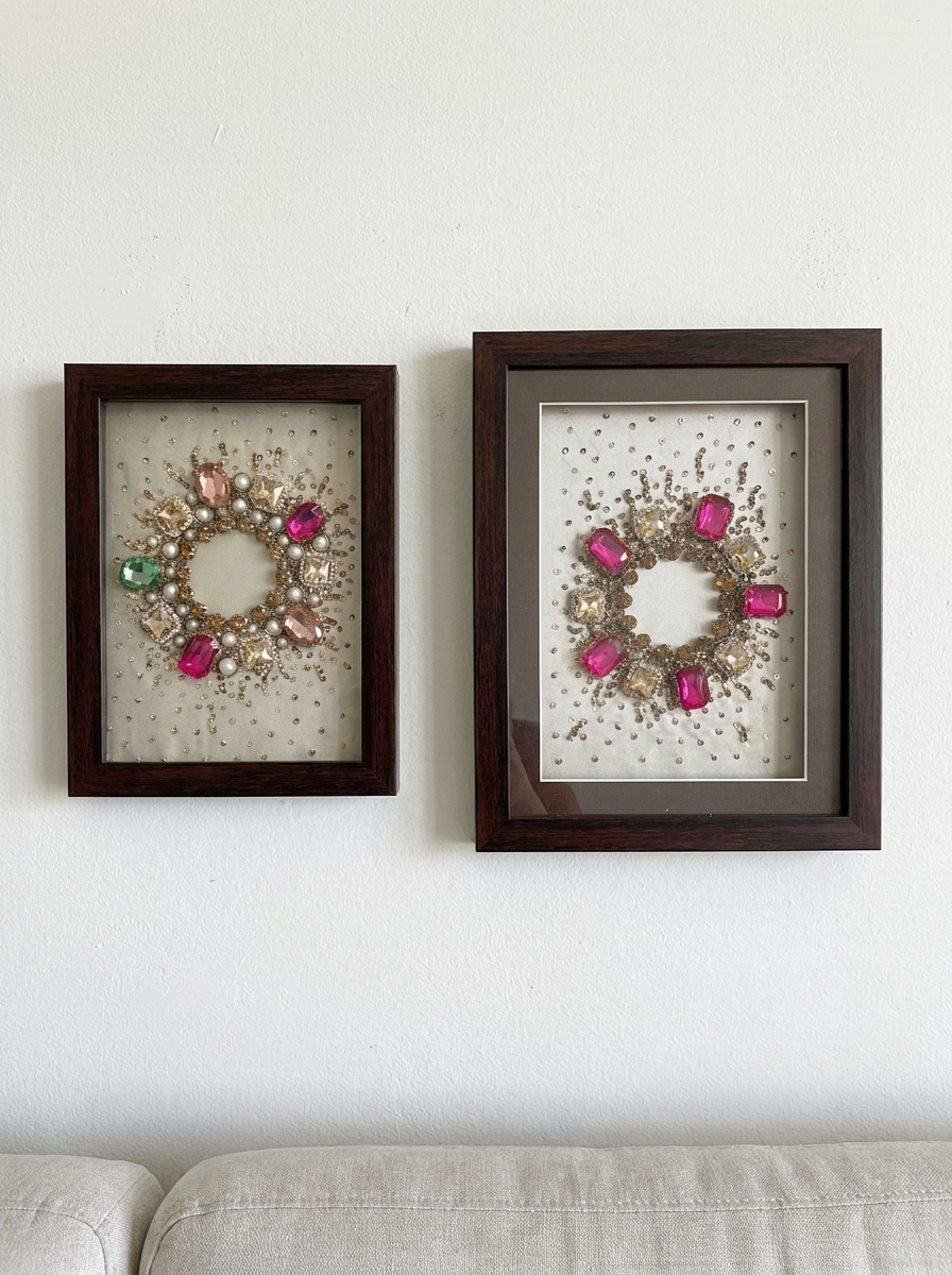 Jeweled Spectrum Photo Frame