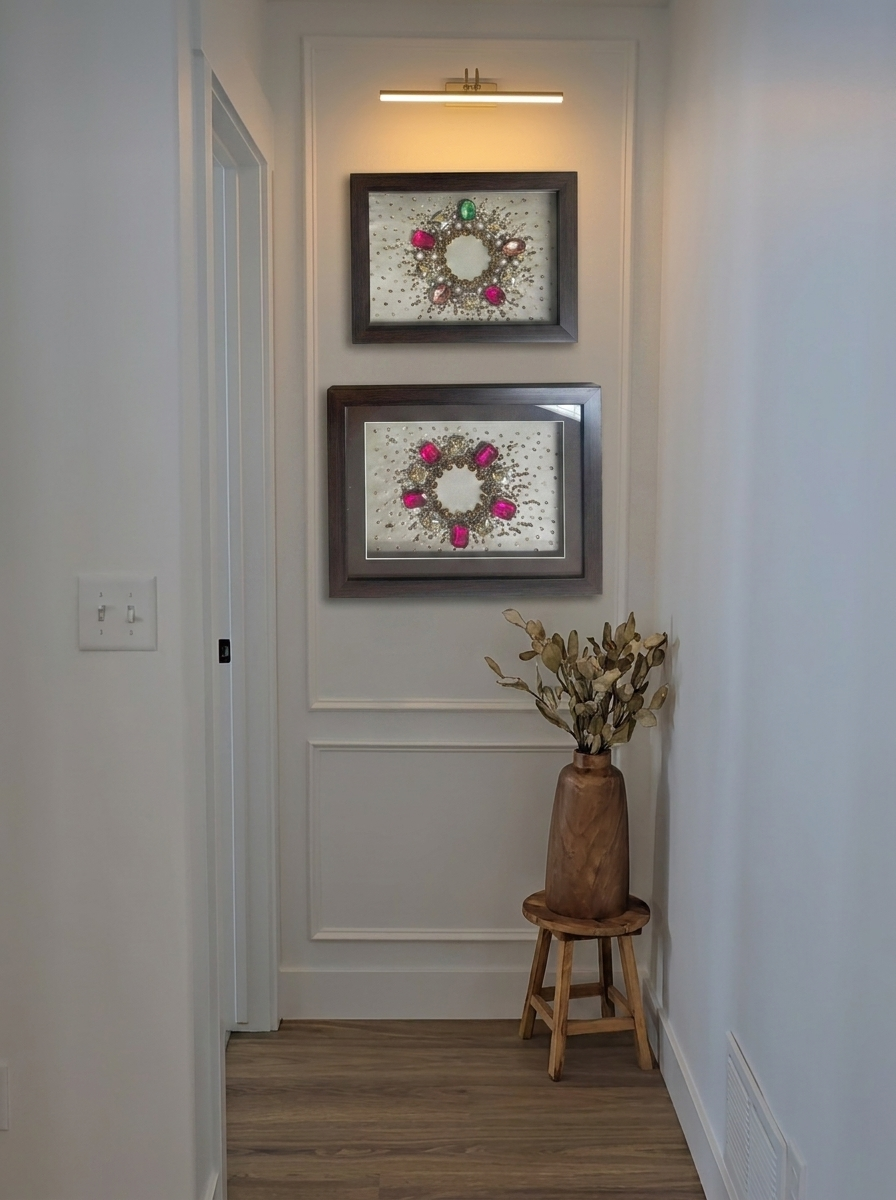 Jeweled Spectrum Photo Frame