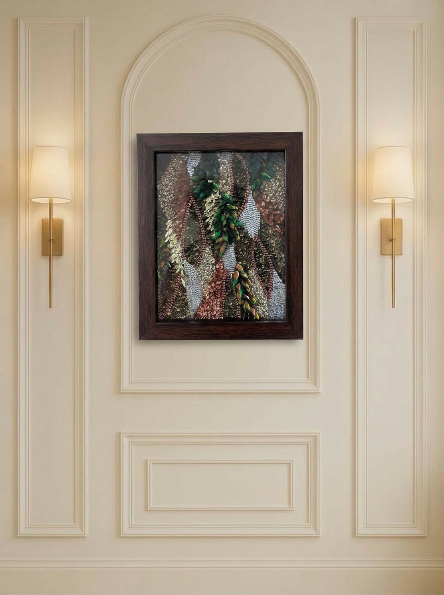 Verdant Weave Photo Frame