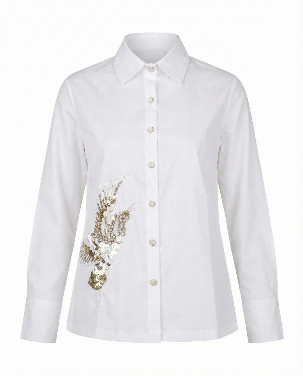 Fly High Shirt — clean structured cotton silhouette — House of NSJ