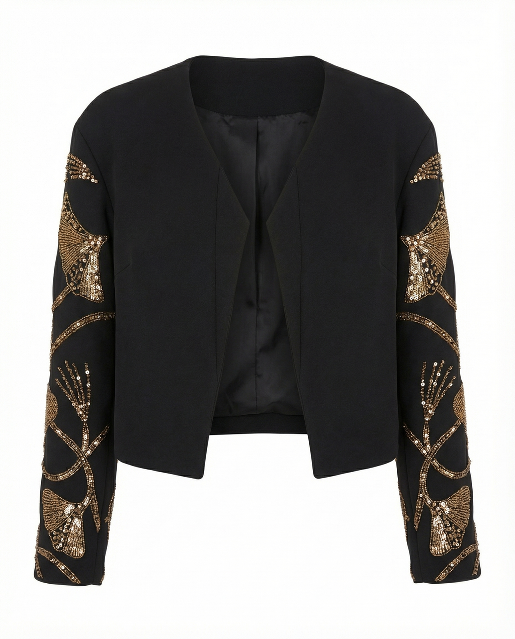 Kaia Jacket — structured layering piece for evening wear — House of NSJ