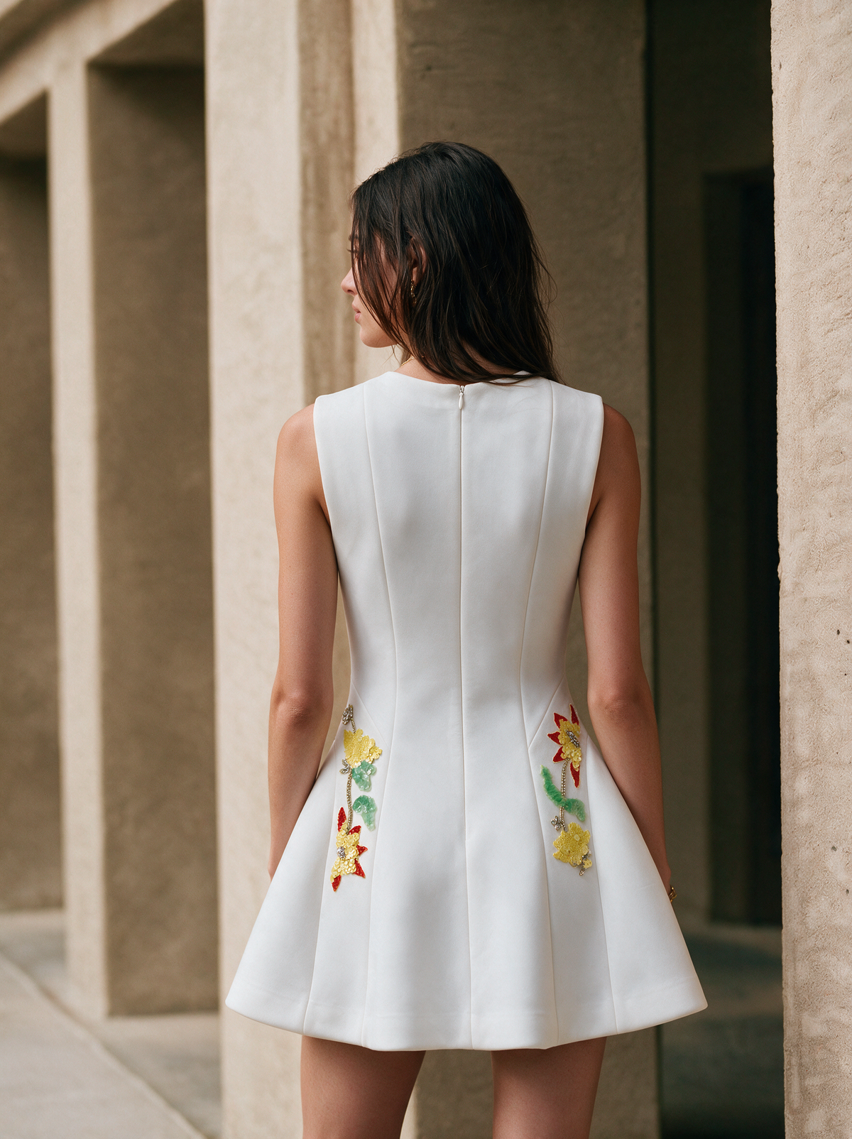 House of NSJ Lorena Dress back view