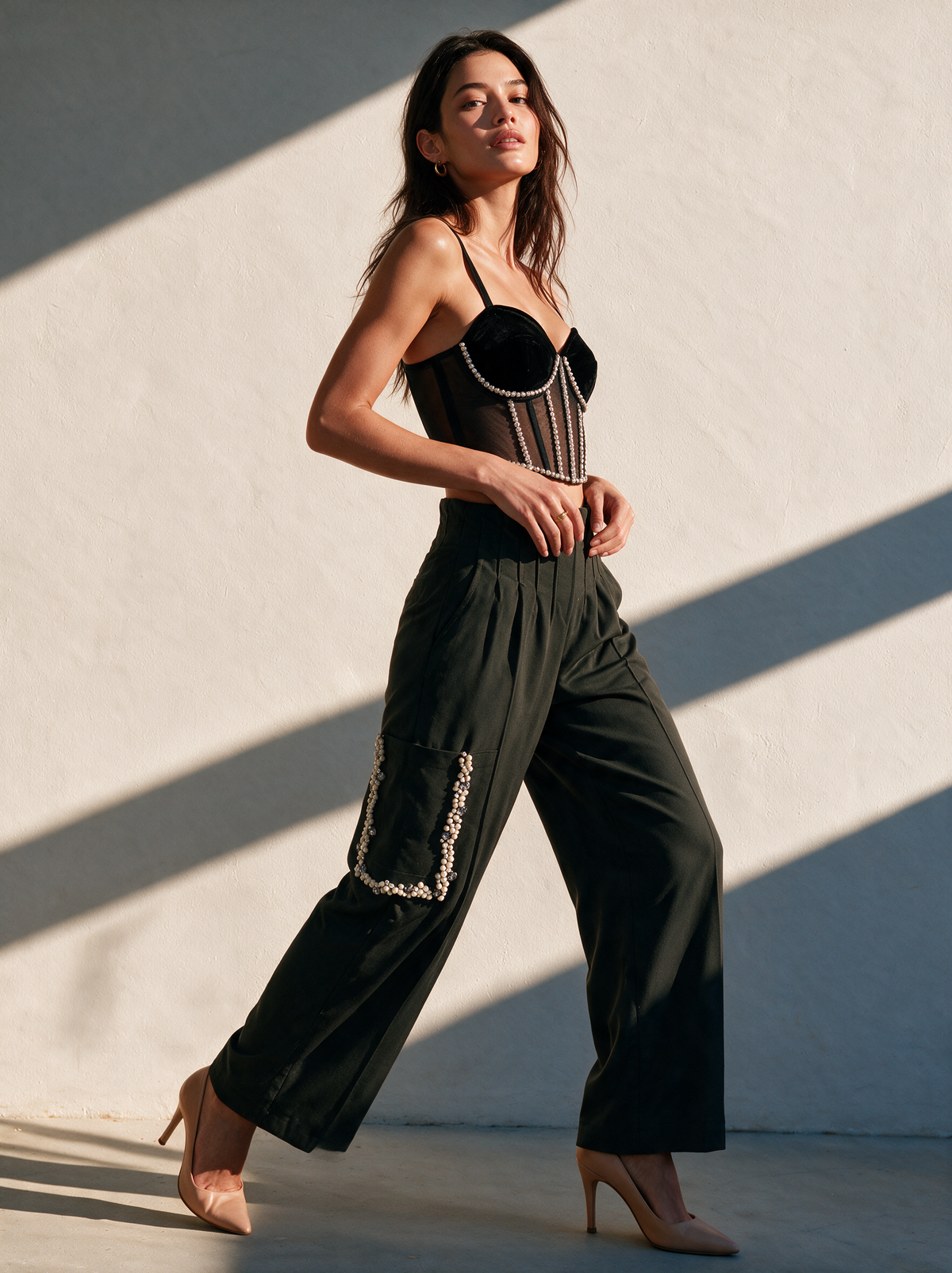 House of NSJ Roma Corset and Pant view 3