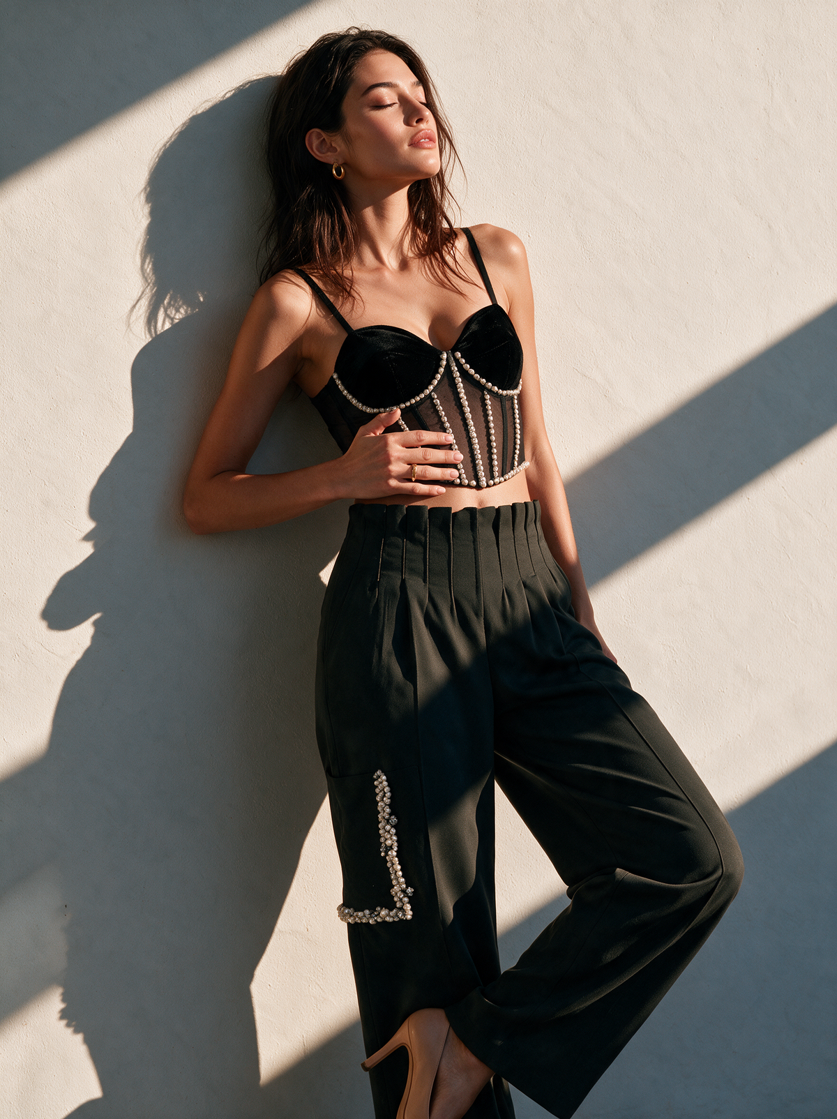 House of NSJ Roma Corset and Pant view 4
