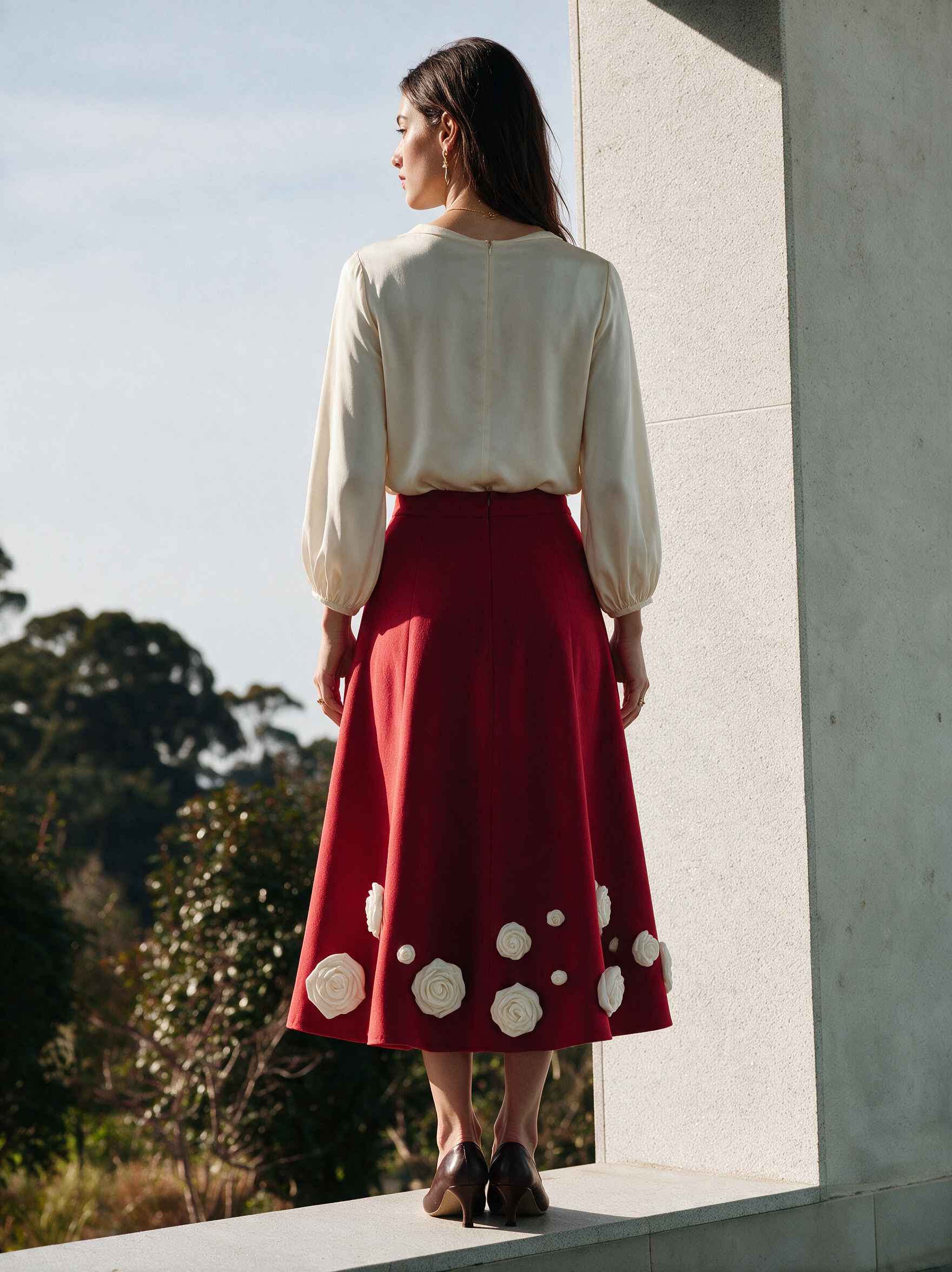 Santa Top + Skirt red — House of NSJ