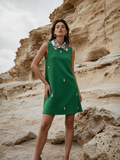 Siren Midi Dress green — House of NSJ